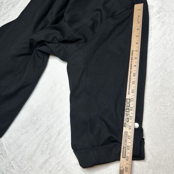 Torrid Womens 4X Black Jersey‎ Knit 3/4 Roll Tab Sleeve Blazer Open Front NWT - Picture 11 of 11